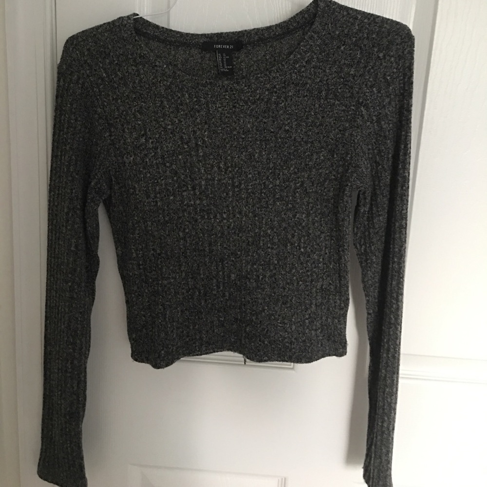 Grey Crop Top (forever 21)